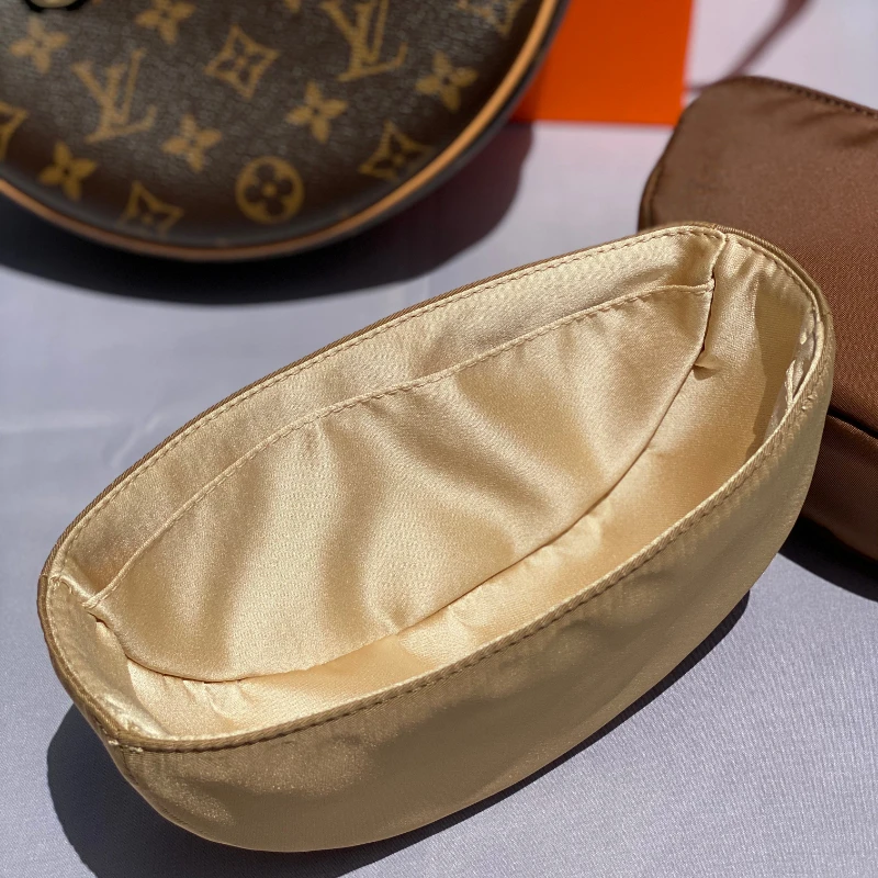 High Quality Insert Bag Organizer For LV Loop Hobo, Makeup Purse Handbag  Inside Devider Premium Nylon And Satin Fabric - AliExpress