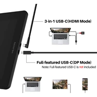HUION Kamvas 16(2021) Graphics Drawing Monitor Battery-free Digital Pen Tablet For Windows/MAC And Android 120%s RGB - Image 3