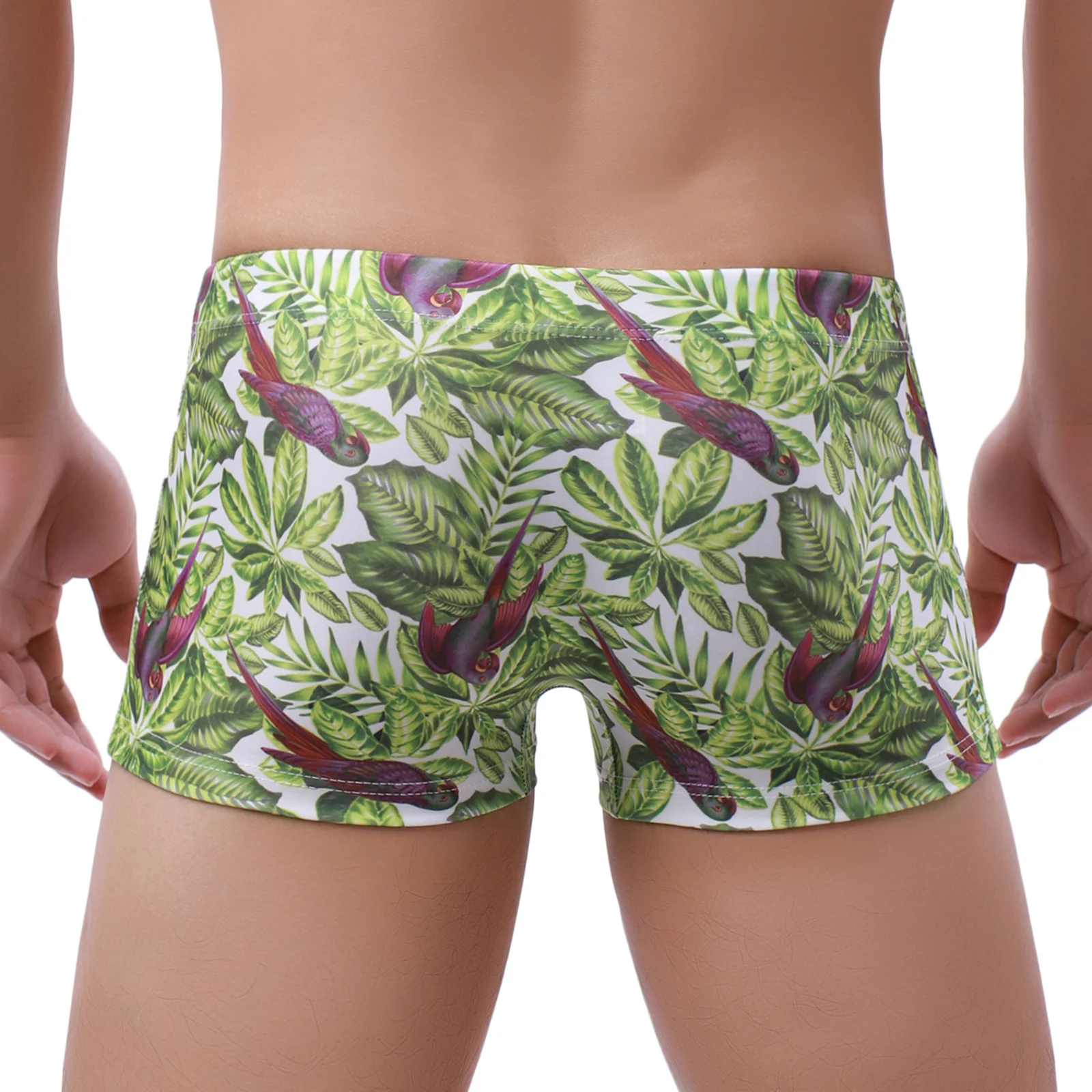 Sommer Bademode Männer Badeanzug Maillot De Bain Junge Schwimmen Anzüge Boxer Shorts Sexy Badehose Schwimmen Mesh Pouch Surf Bañadores sungas – Detail 6
