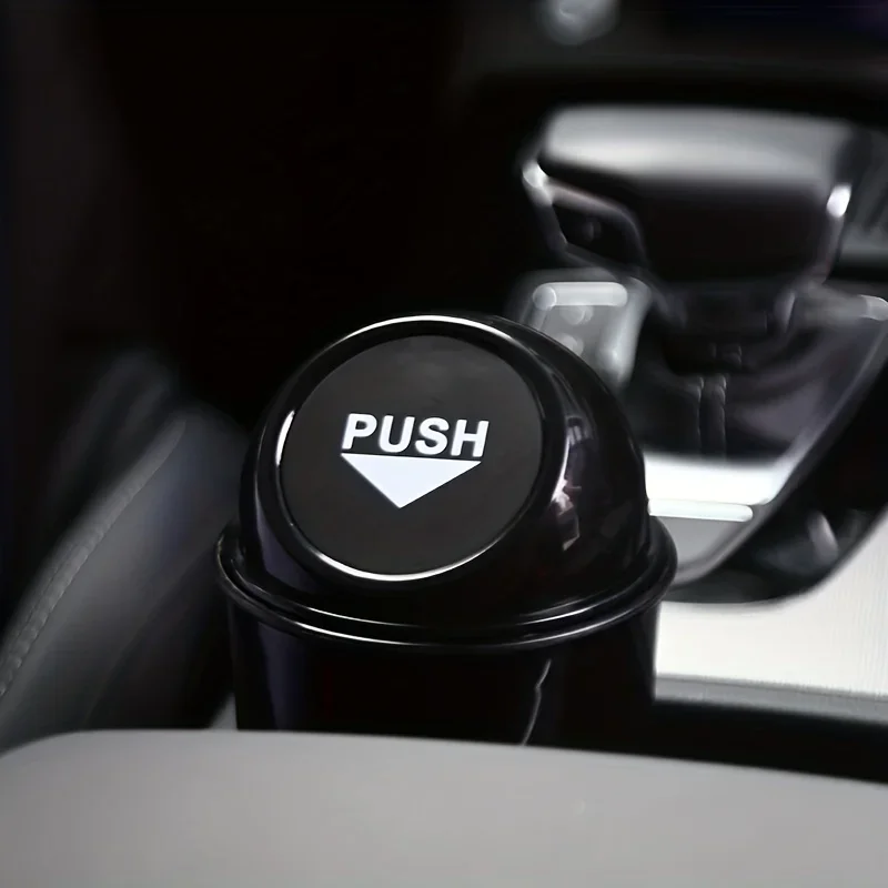 Car Trash Can Multi-Functional Car Trash Can 2-in-1 Shelf Bucket Keep Car Clean & Organized
