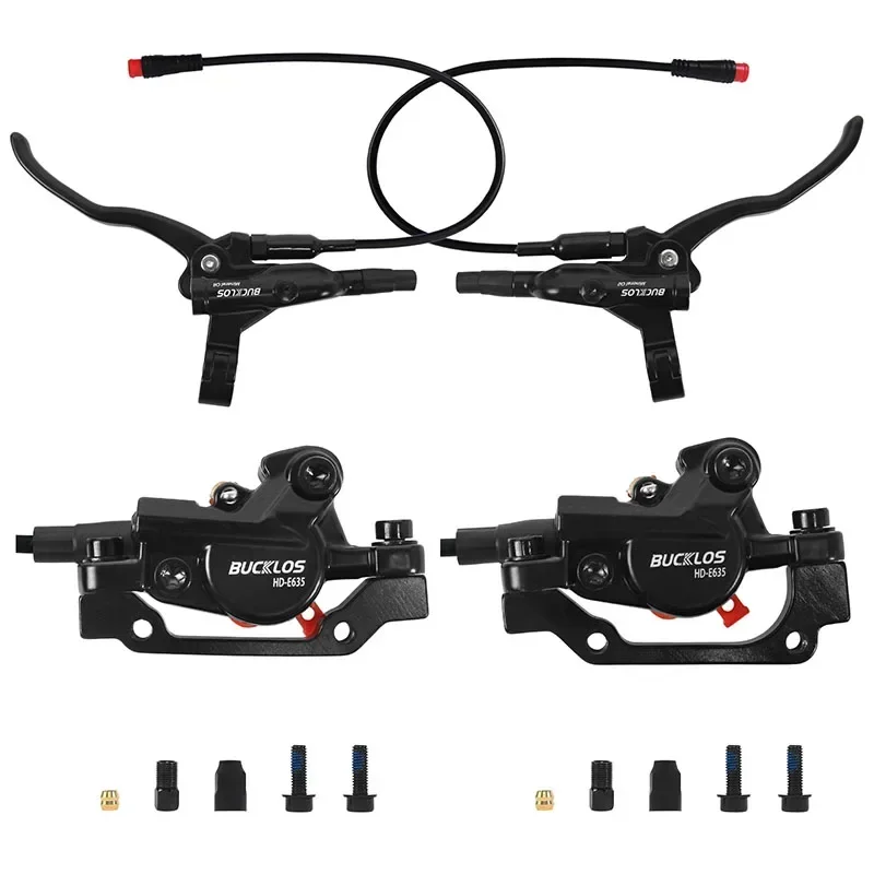 Ebike Hydraulic Disc Brake Set Bicycle Power Control Shifter Electric Scooter Bi