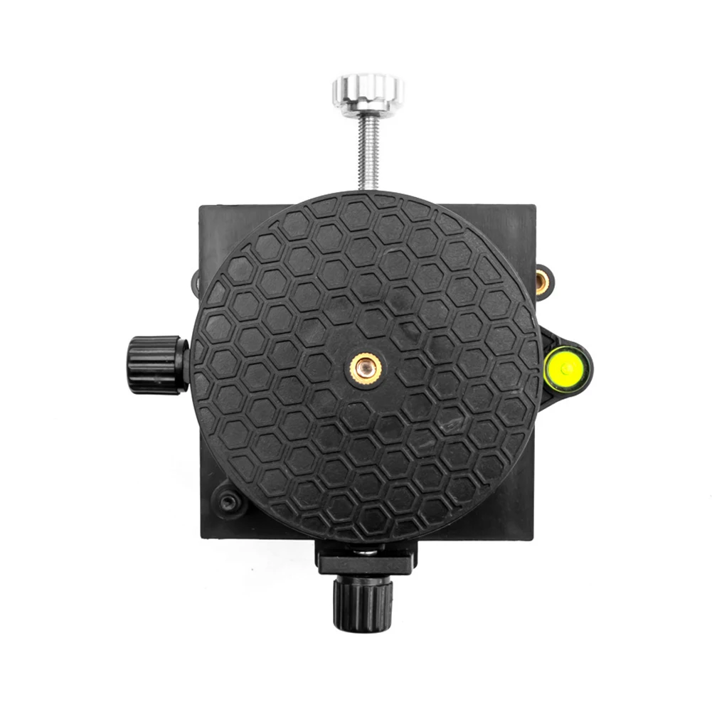 Aluminium Alloy Lift Platform 360 Degree Rotation Lifting Platform Anti-corrosion Rust-prevention for Engraving Lab Tools