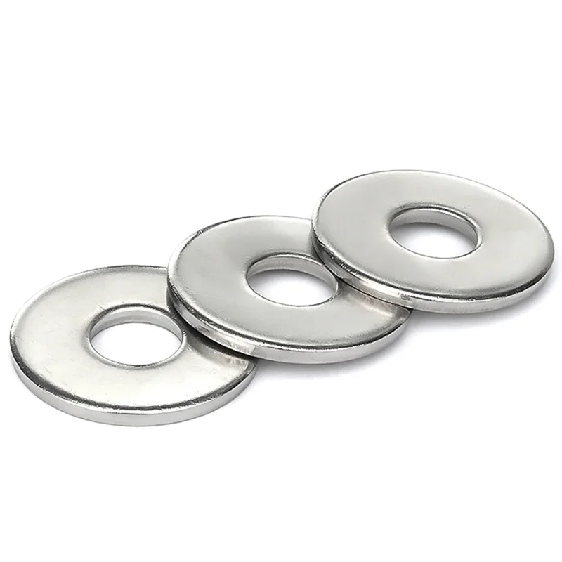 M4 M5 M6 M8 M10 M12 M14 M16 M18 M20 M22 M24 M33 M36 304 Stainless Steel Gasket Ultra-Thin Flat Washer Thickened Plain sealing gasket stainless steel washer adjusting shim gasket rubber washers