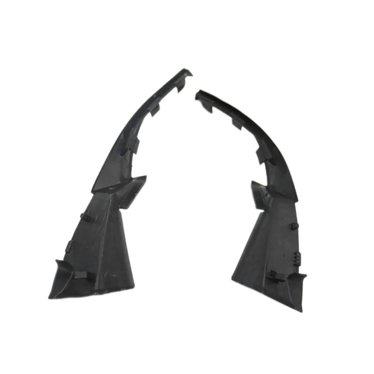 

2Pcs Front Windshield Wiper Cowl Trim Water Deflector Plate Neck Trim Panel for Nissan Kicks 2016-2020
