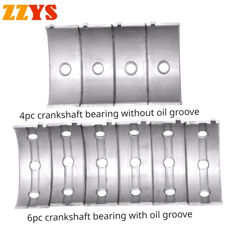 

31mm 30.75mm 30.5mm STD +25 +50 0.25 0.5 Motorcycle Engine Crankshaft Tile Main Bearing For Kawasaki ZX-636 ZX636 ZX 636 2003-06