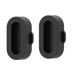 Universal Dustproof Watch Dust Cover Cap (2PCS Black)