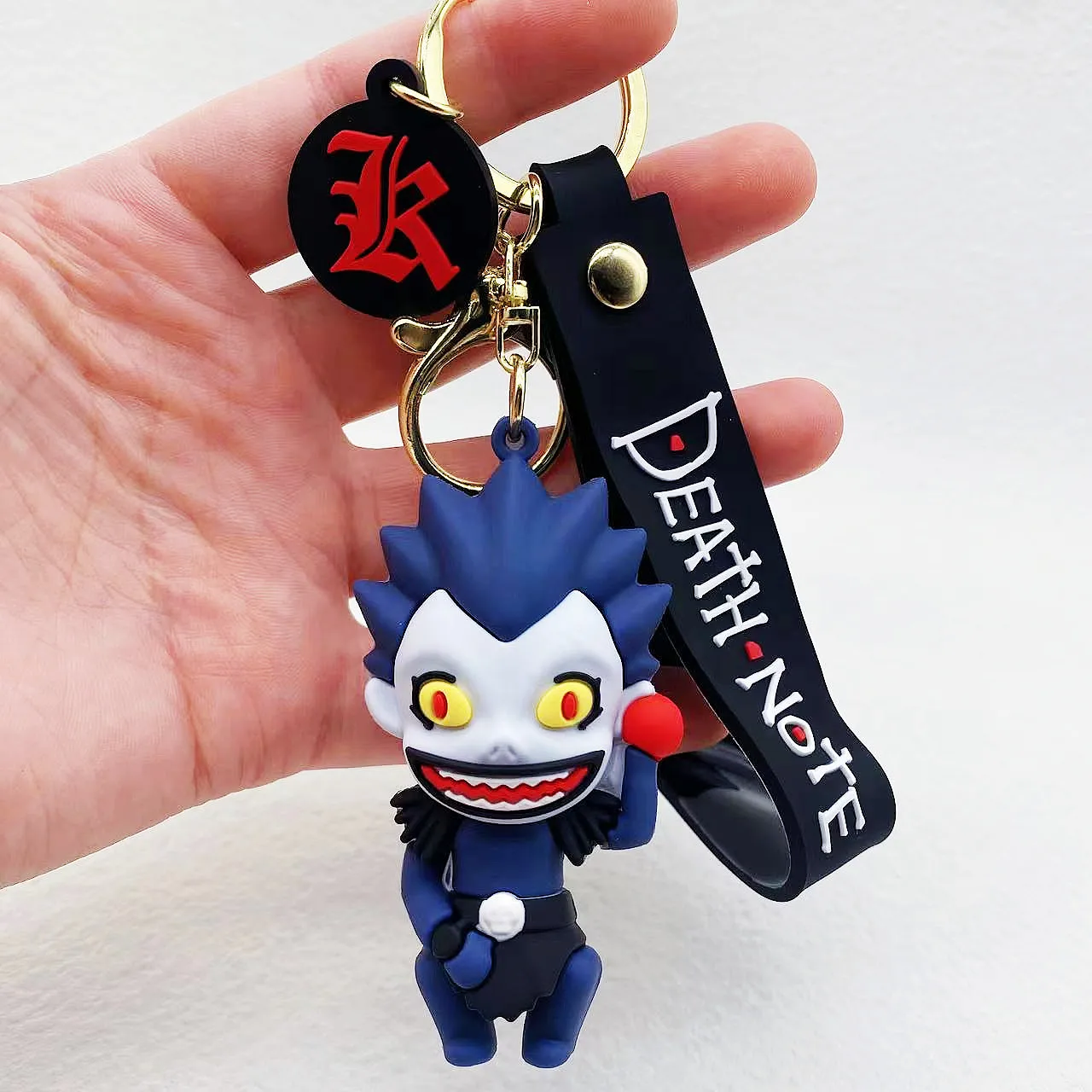 RARE! Death Note L Ryuzaki Mascot Figure Key Chain JAPAN ANIME MANGA