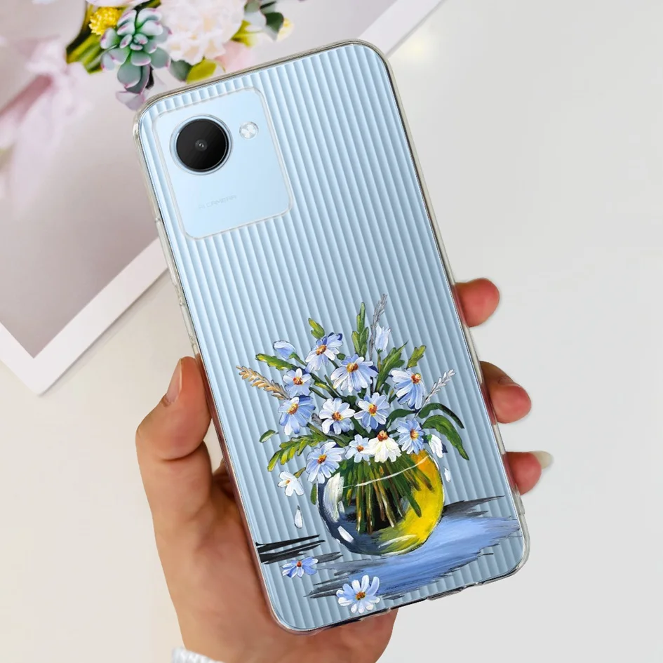 Fashionable Marble Cartoon Soft Phone Case - Bumper Cover