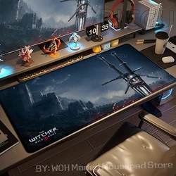 Large Themed Gaming Desk Mat - Extended XXL Mouse Pad with HD Design for 400x800x3 MM (Game Pad - 10)