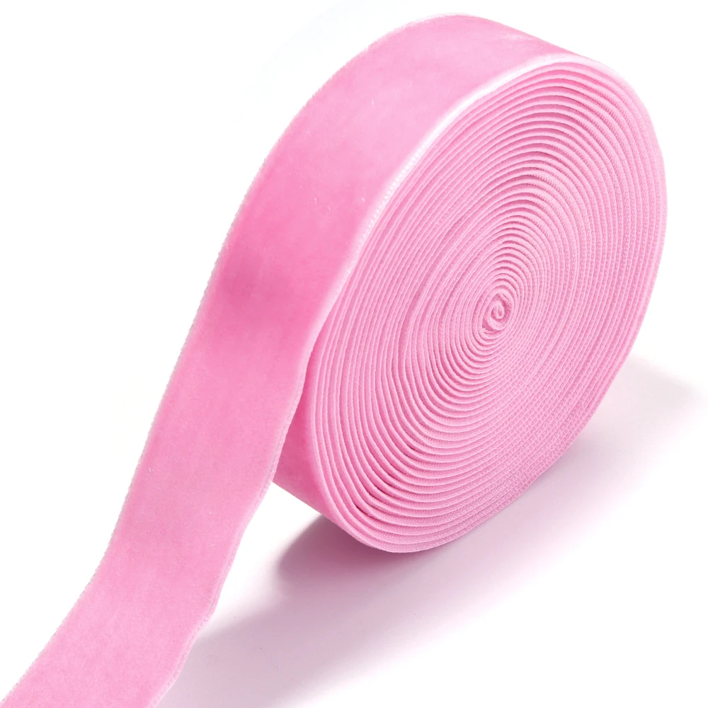 Wine Red Velvet Ribbon for Gift Packaging & Decorations