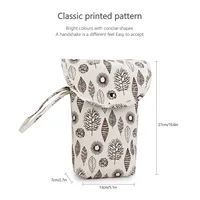 Sac à couches réutilisable imperméable pour bébé, sac de rangement humide/sec pour couches, pochette de transport pour couches, organisateur de couches pour bébé, empileurs de couches, paniers de rangement 4