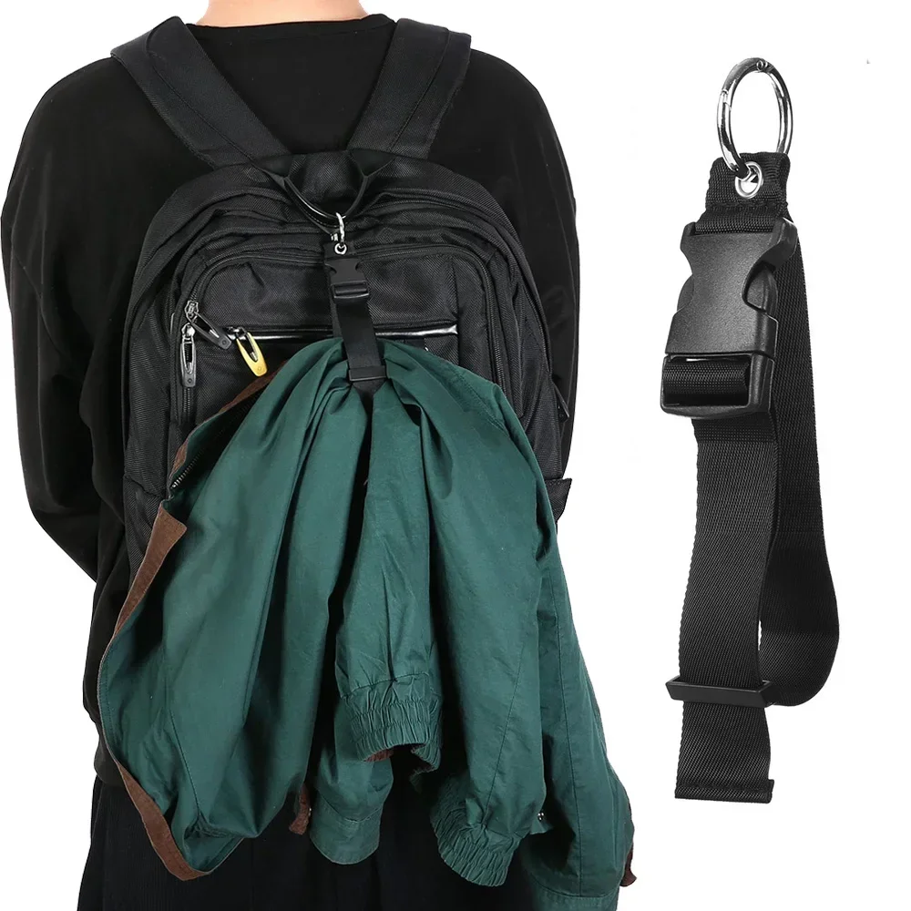 Travel Luggage Fixed Strap Backpack External Strap Portable with Release Buckle Add-A-Bag Luggage Belt Jacket Holder luggage strap elastic straps rubber tension strap