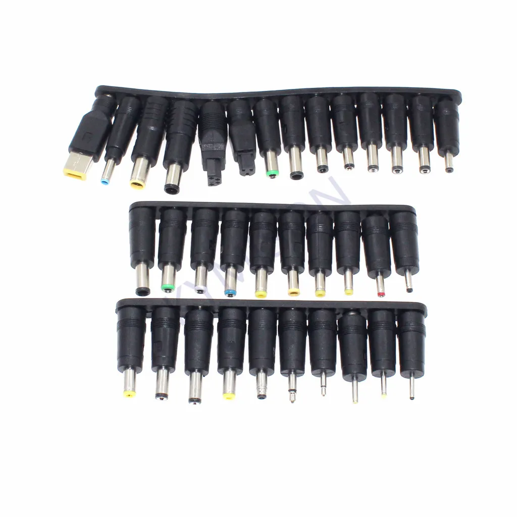 Versatile Power Adapter Tips Kit for Laptops - 5.5mmx2.5mm Plug Set