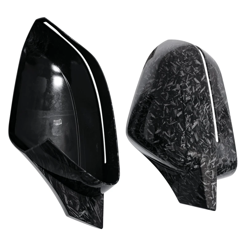 Sleek Black M Look Rearview Mirror Cap Wing Side Cover