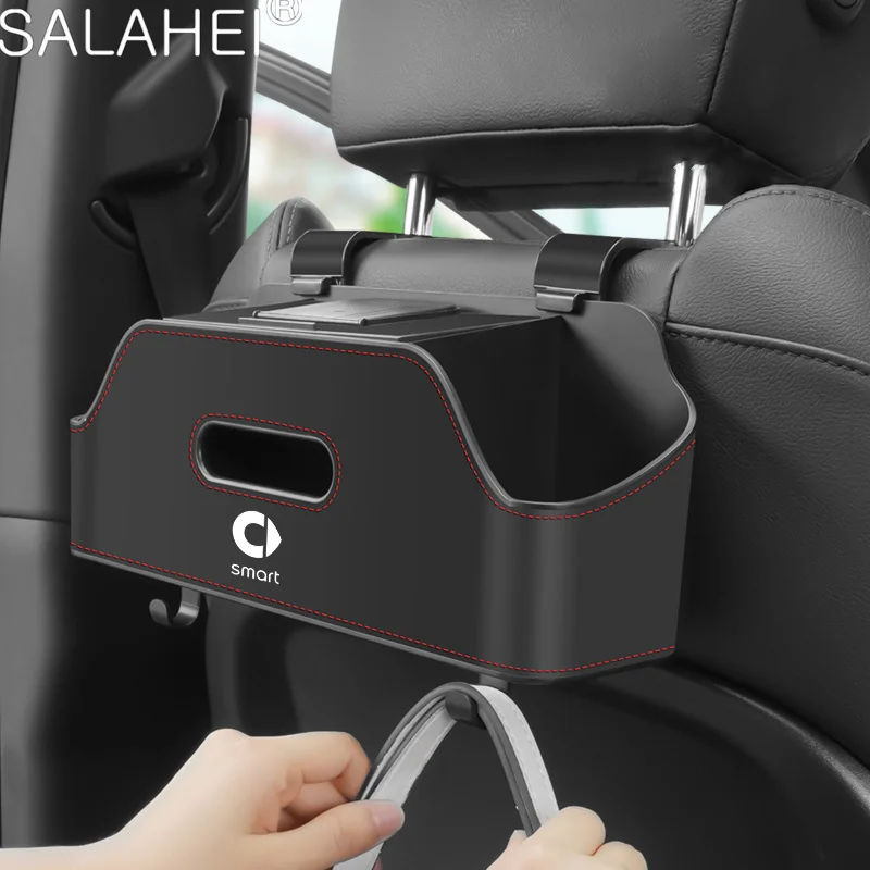 Per Smart Sprite 3 1 Fortwo Forten Vision Eq Forease Roadster Forspeed Car Storage Bag Multi-Funzione Seat Back Storage Box