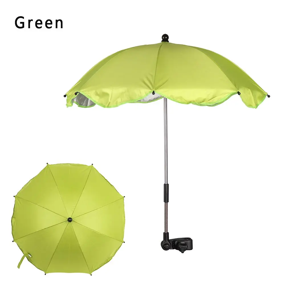 Waterproof Stroller Canopy Shade with Stainless Steel Umbrella
