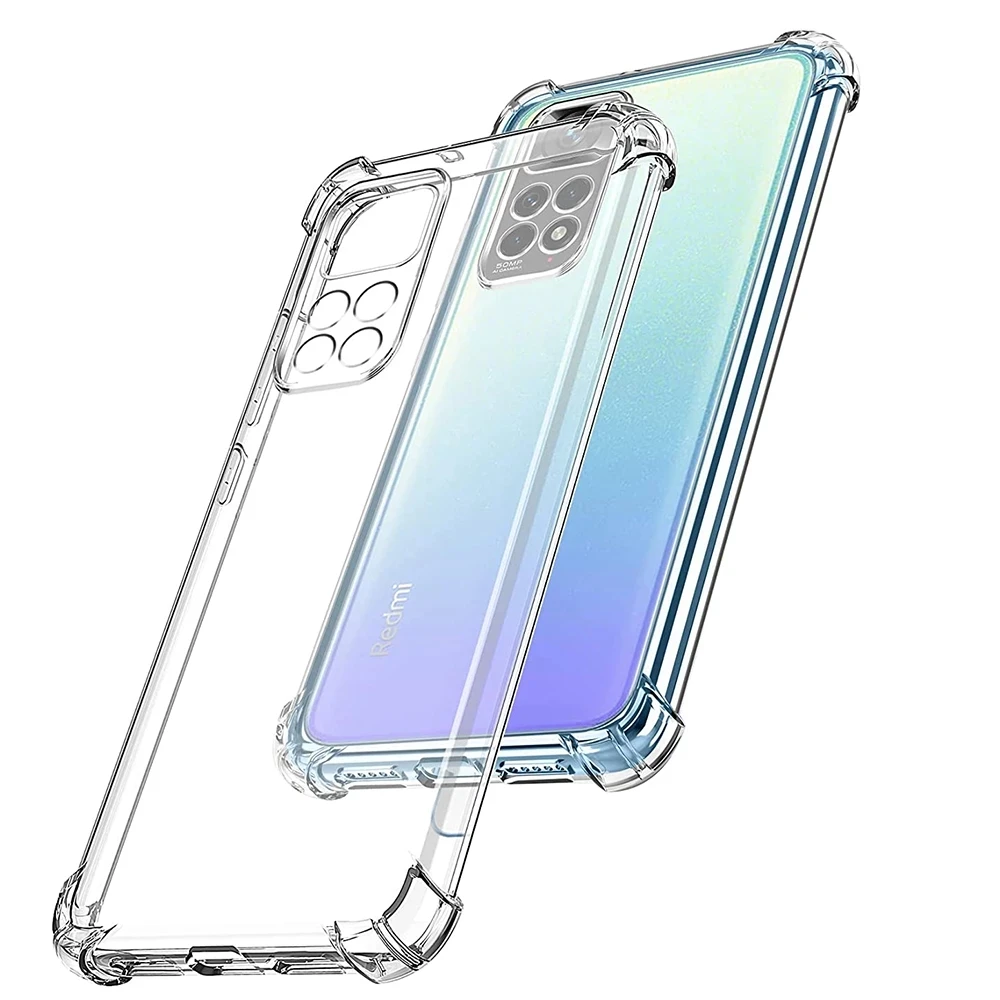 leather iphone 11 Pro Max case Shockproof Case For Redmi Note 11 Pro Note 10 9 8 Pro Max For Poco M3 M4 Pro X3 F4 GT CASE Clear Soft Transparent Back Cover iphone 11 Pro Max wallet case