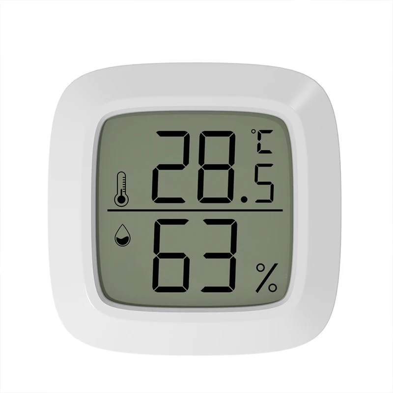 Mini Electronic Digital Thermometer Multi-Function Indoor Household Baby Room Wall-Mounted Room Temperature And Humidity Meter temperature humidity meter