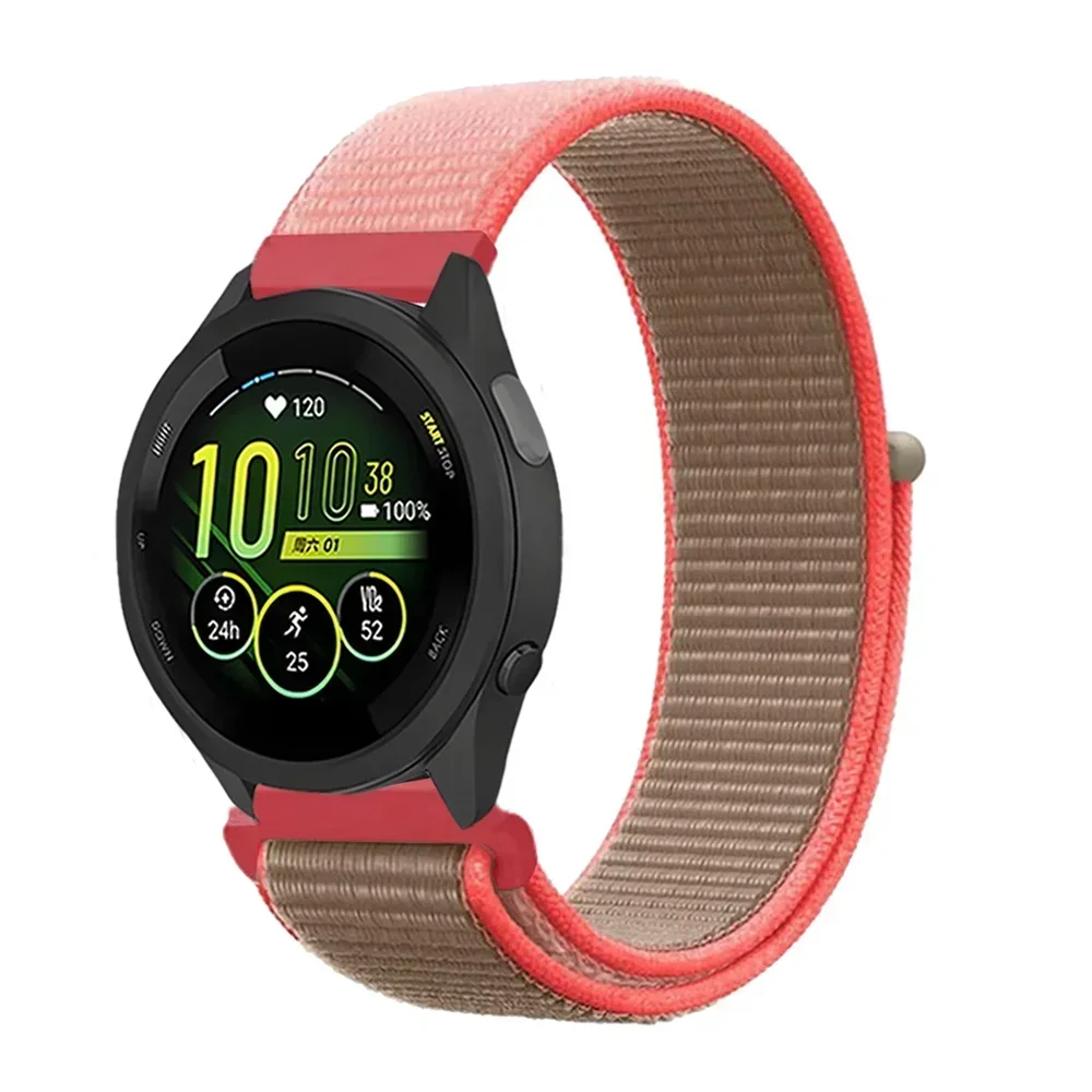 Nylon Sport Strap Bracelet - 20/22mm Adjustable Wristband