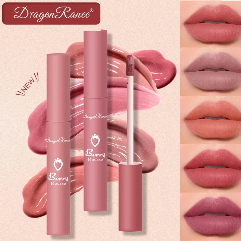 Liquid Lipstick Sexy Long Lasting Lipgloss Moisturizing Matte Velvet Lip Glaze Waterproof Non-marking Natural Lips Makeup Tint 1