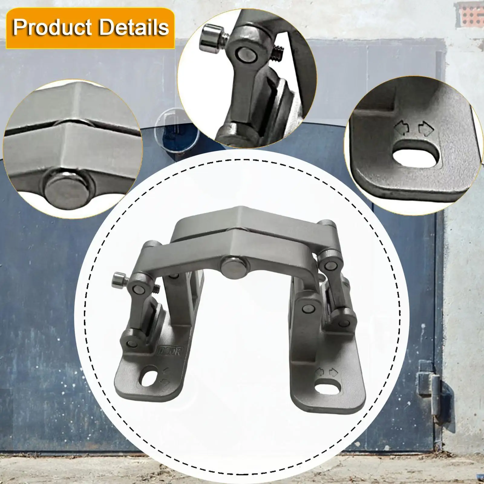 Invisible Stone Door Hinge Multifunctional 70kg Max Load High Strength Heavy Duty Accessories for Fence Gate Thick Doors Invisible Stone Door Hinge Multifunctional 70kg Max Load High Strength Heavy Duty Accessories for Fence Gate Thick Doors
