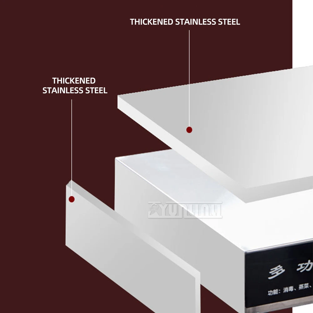 Multifunctional Electric Steamer Household Steam Hot Pot Steamed bun stove with Timed adjustment 4