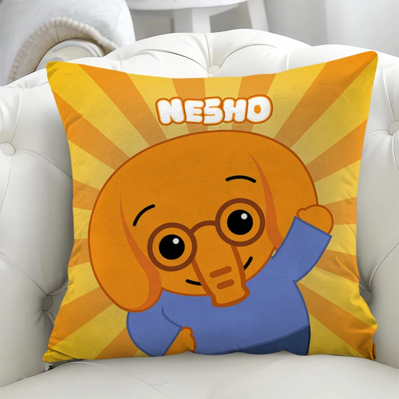

Plim-plim Pillowcase 45*45 Bedroom Bed Cushion Cover 45x45cm Double-sided Printing Children's Decorative Cushions of Modern Sofa