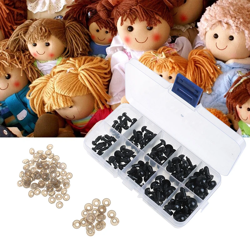 Description Picture 4 of itemM1.6 M2 M2.5 M3 Black Grade 10.9 Steel Hexagon Hex Socket Flat Countersunk Head Screw Bolt Nut Washer Assortment Kit