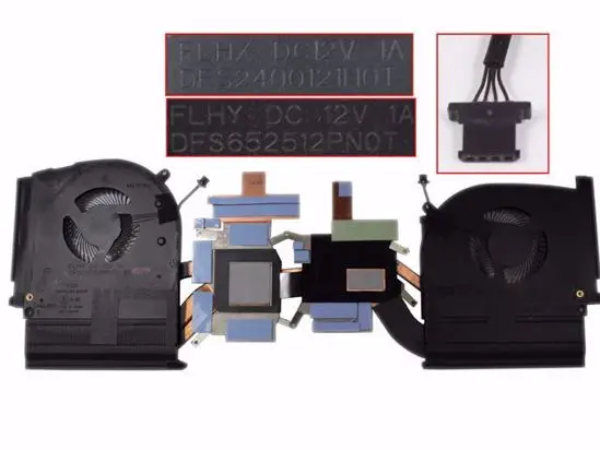 

AT2KG001FAL Alienware M17 R2 N18E охлаждающий вентилятор 04515Y 4515Y