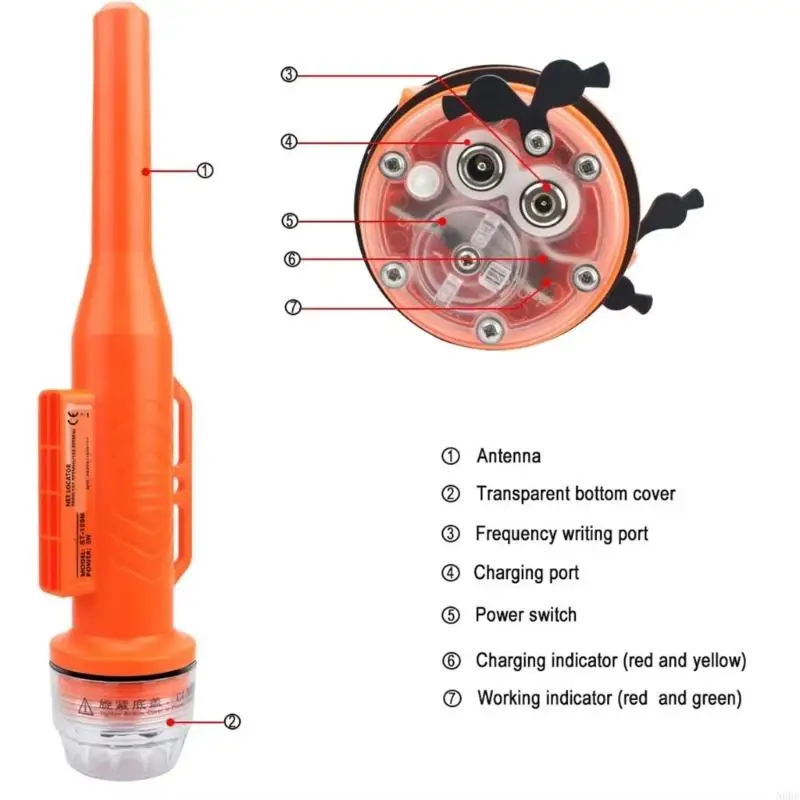 N0HF AIS Fishing Net Buoy Trackers Anti Lost Trackers Locator Net Locator High Fishing Positioning Apparatus
