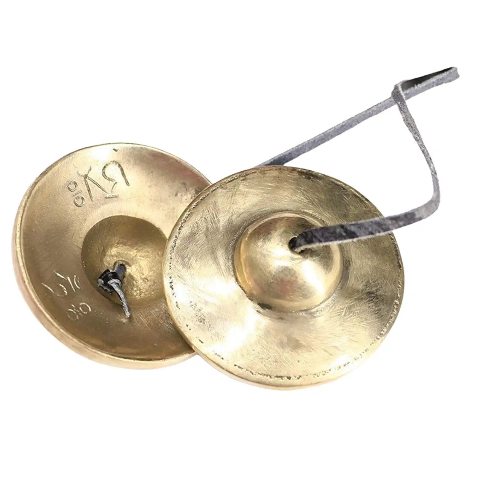 2.6in/6.5cm Handcrafted Tibetan Meditation Tingsha Cymbal Bell