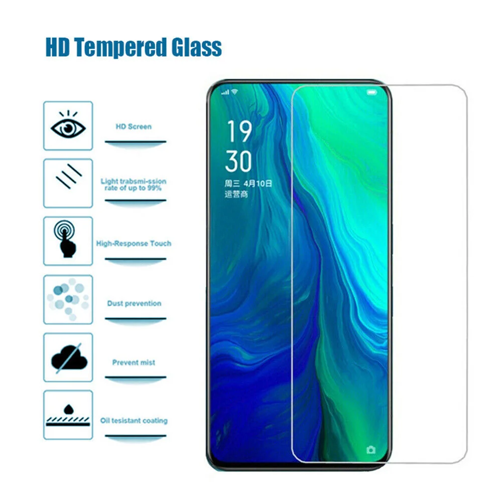 

Water-Resistant Tempered Glass Film For vivo Y11 Y78t S16e T2 Y72t Y73t Y17s Y02s V25 Y56 T2x X80 Lite Y02t Y35 S15 V27e T1 Pro