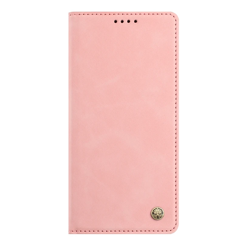 Luxury Solid Color Leather Magnetic Phone Case Cover - Enhanced Protection