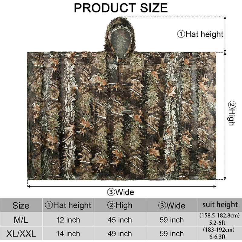 Hunting Clothes Tactical Camo Jacket Field Camouflage Suit Hunting Mens Clothing Equipment Bird Watching Wildlife Photography