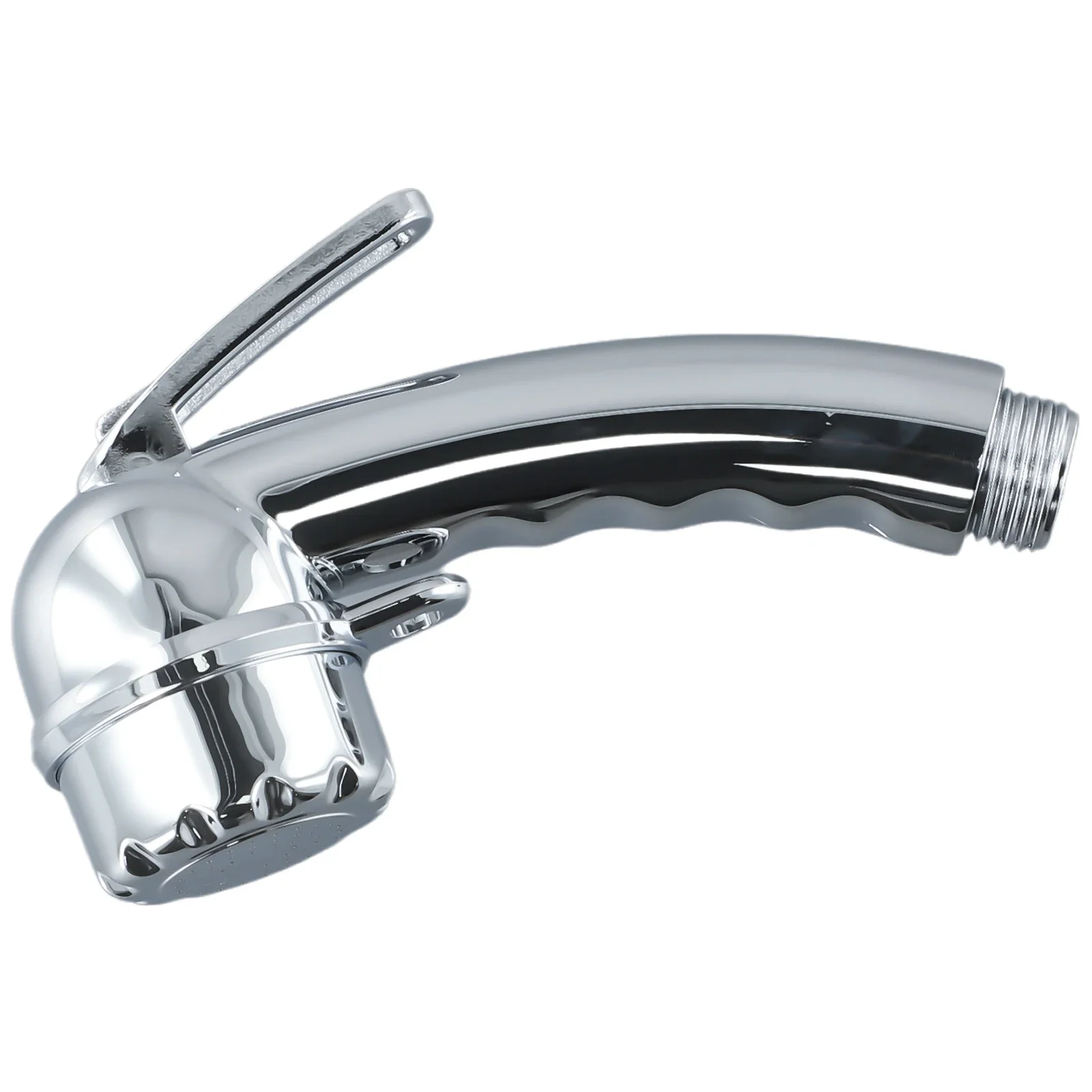 

Accessories Shower Head 14.5 Cm 1pcs Adjustable For Camping Motorhome Silver With/stop Button Good Quality