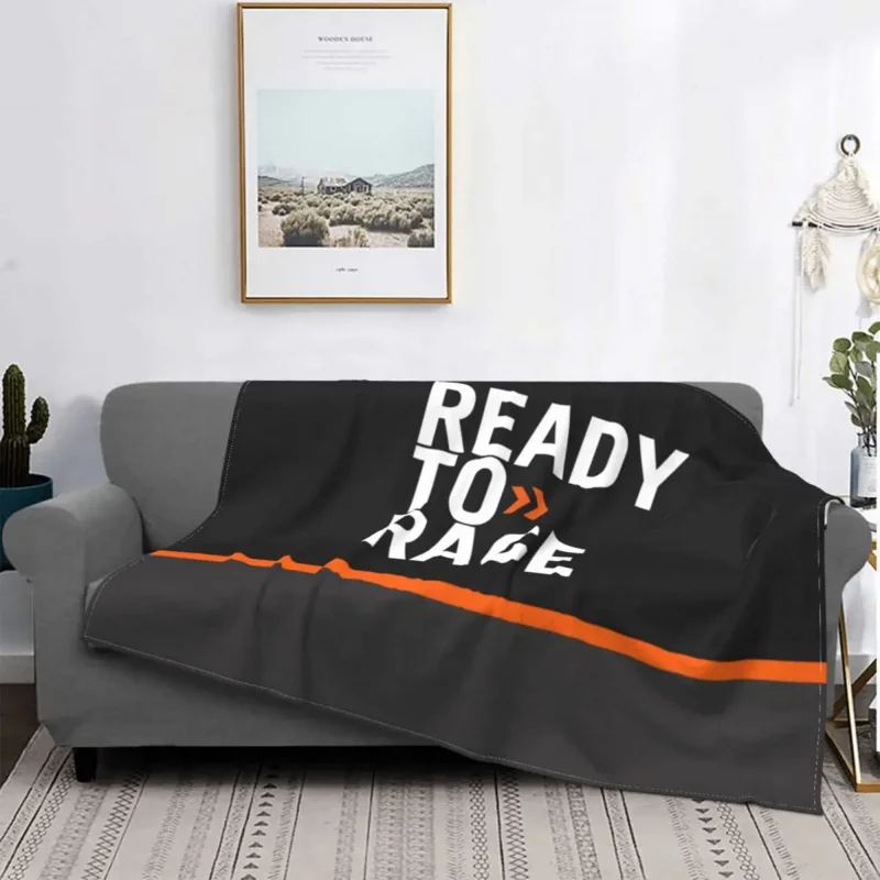 

4 Motor Ready To Race Enduro Cross Motocross Blanket Cover Wool Throw Blanket Bed Sofa Decoration Lightweight Bedspreads