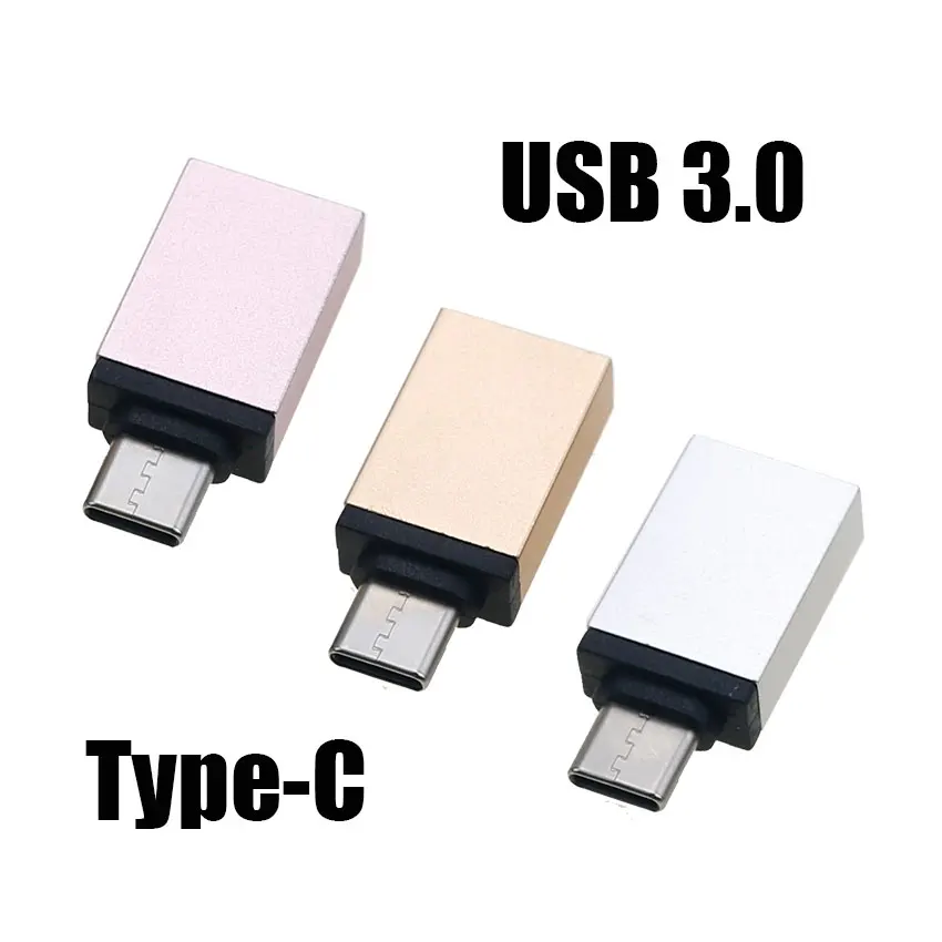 Universal Micro USB Type-C to Lightning Charging Adapter Plug