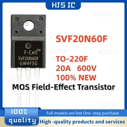 High - Quality TO - 220F 20A 600V MOS Field - Effect Transistor Pack (Options: 10, 20, or 30 Pieces) - SVF20N60F (20PCS)