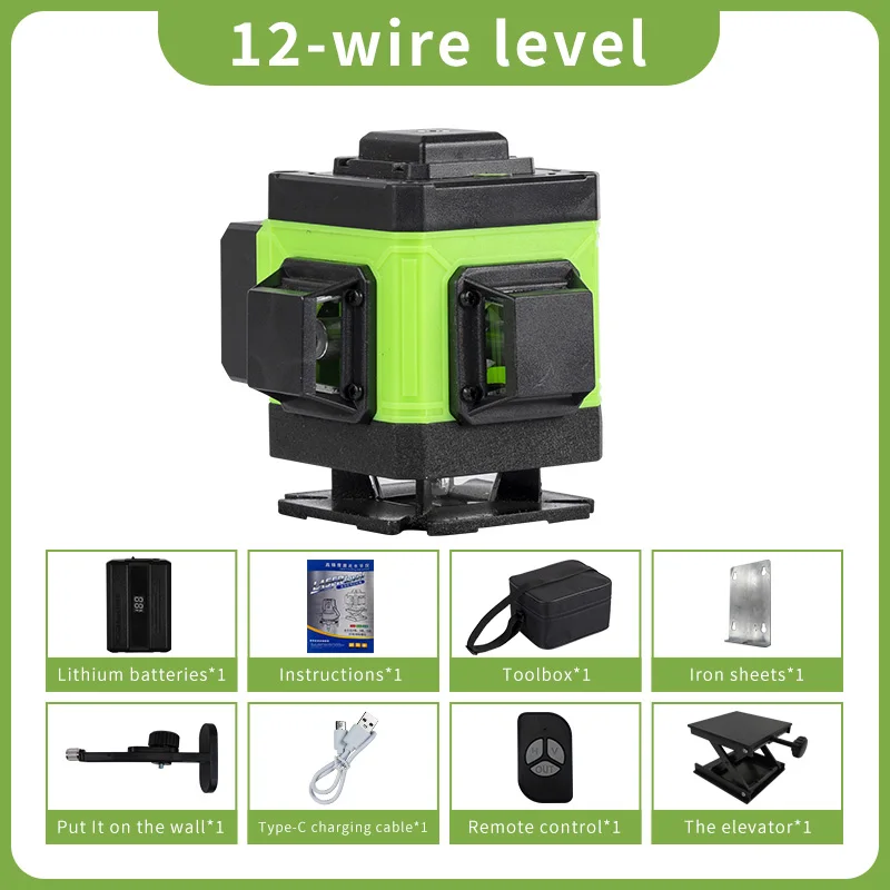12-line green