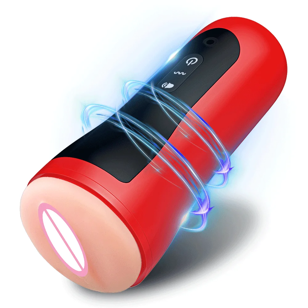 Männliche Masturbation Tasse Penis Massage erotische Spielzeuge für Männer Sex Maschine Blowjob Vibration Realistc Vagina Mastur bator Erwachsenen Produkt