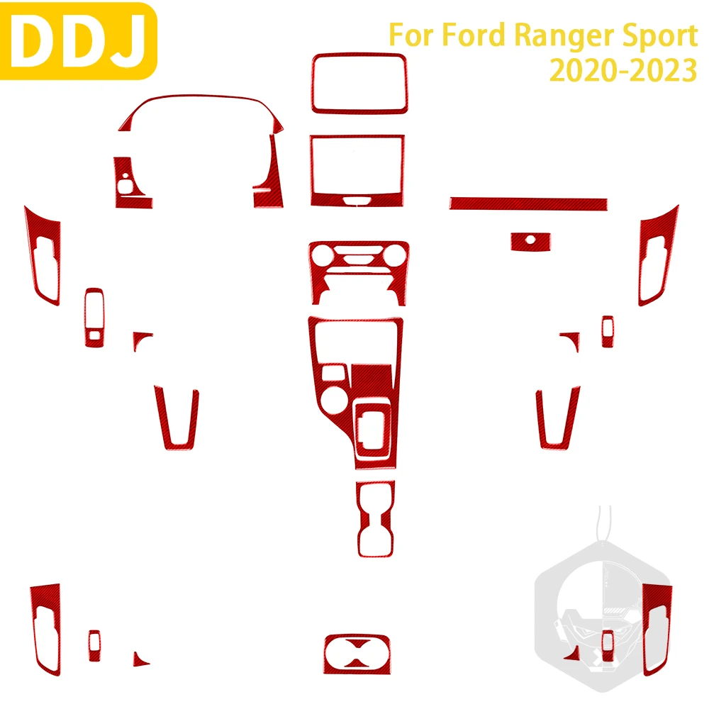 For Ford Ranger Sport 2020 2021 2022 Door Handle Panel Trim Cover