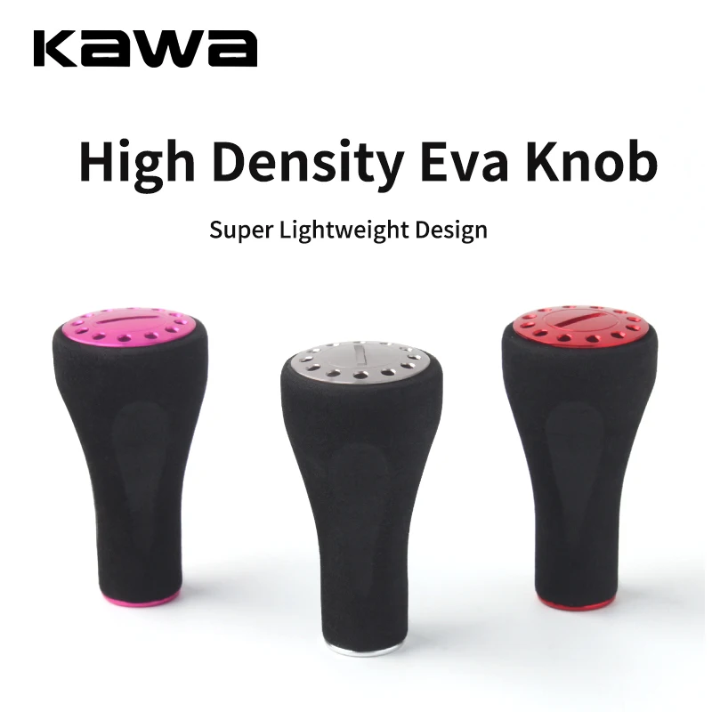 Kawa Fishing Reel Handle Metal Handle With Eva Knobs Length 120mm 38.8g/pc Suit D/A/S Casting Fishing Reel DIY Tackles Accessory
