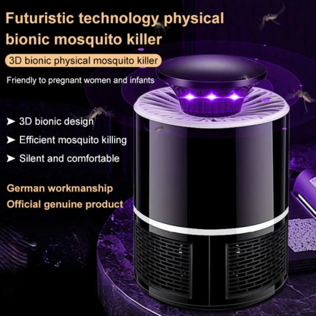 Néma Szúnyoggyilkos Usb Katalitikus Szúnyogok Megsemmisítik A Lámpás Házat Csendes Inhalált Szúnyogfestő Szúnyog Fogó - Image 2