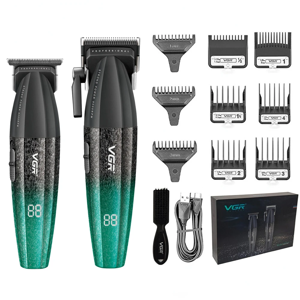 VGR ماكينة تشذيب الشعر ماكينات قص الشعر الاحترافية...