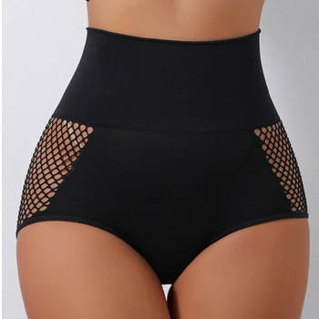 1pcs Womens Shaper Control Underwear Girl Mesh Seamless Butt Lifter Body Shapewear Female Slimming High Waist Flat Belly Panties