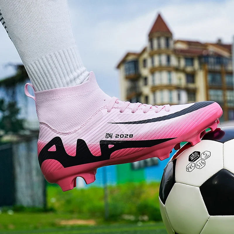 Pink Soccer Cleats 6