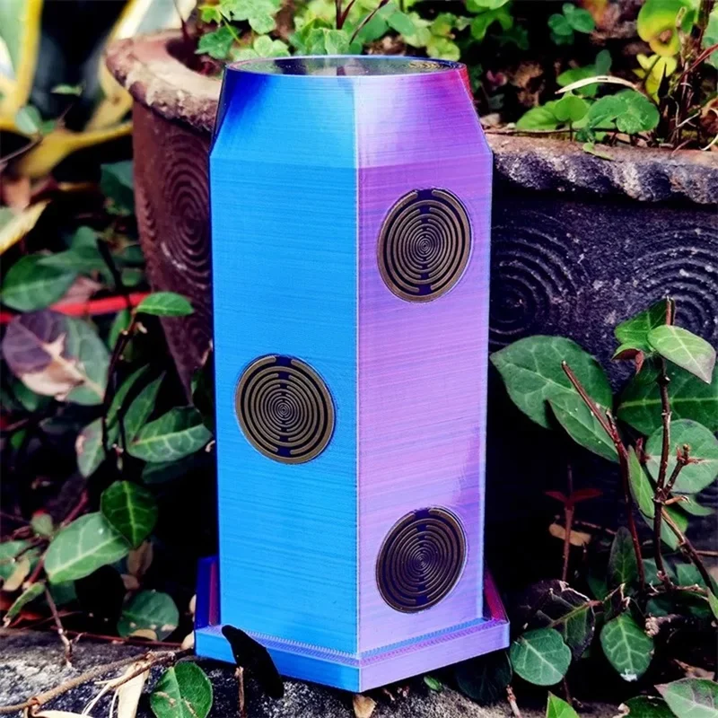 MWO 편광 디스크 다주파수 발진기 안티 5G 방사선 강화 명상 크리스탈 탈자화-A31R