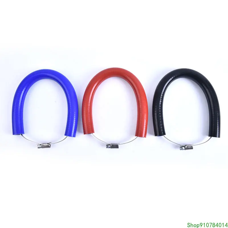 Motorcycle Exhaust Pipe Drop Protection Ring Exhaust Protection Rubber