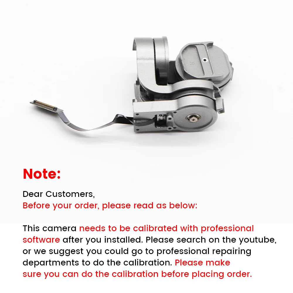 Braccio Gimbal Di Ricambio Per DJI Mavic Pro/Platinum - Con Cavo Segnale, Argento - Foto 9