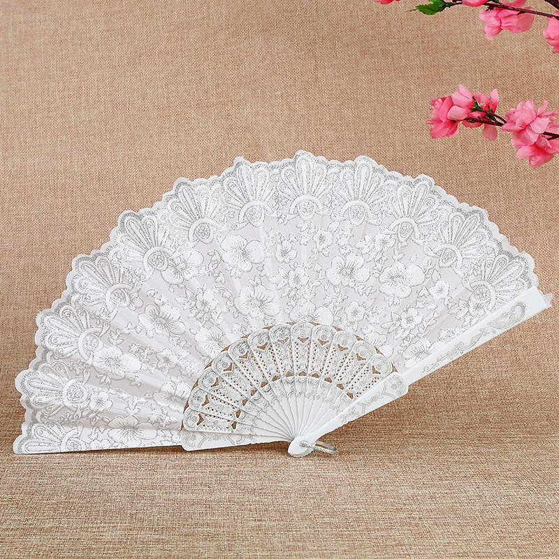 Sepwedd Lot De 50 éventails En Bois De Santal Avec Sacs En Organza Et